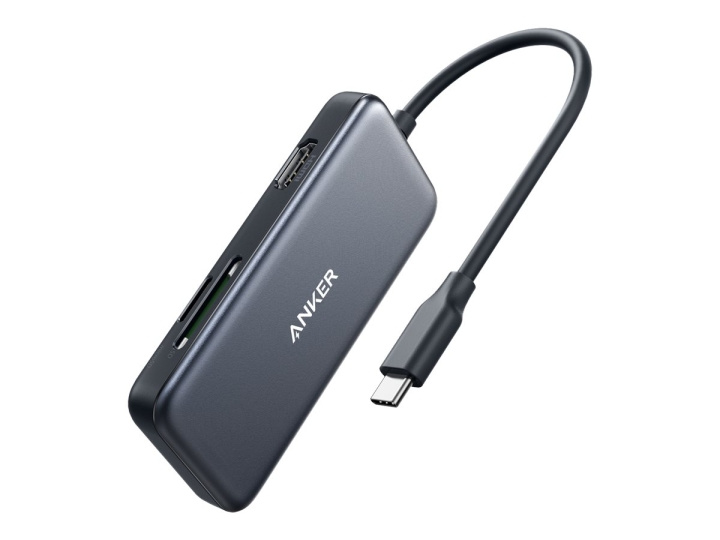 Anker USB C hub/adapter dockningsstation i gruppen DATORER & KRINGUTRUSTNING / Bärbara datorer & tillbehör / Dockningsstation hos TP E-commerce Nordic AB (C61917)