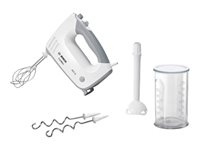 Bosch ErgoMixx MFQ36440 Handmixer Vit i gruppen HEM, HUSHÅLL & TRÄDGÅRD / Hushållsmaskiner / Matberedare & Köksassistenter / Mixer & Blender hos TP E-commerce Nordic AB (C61988)