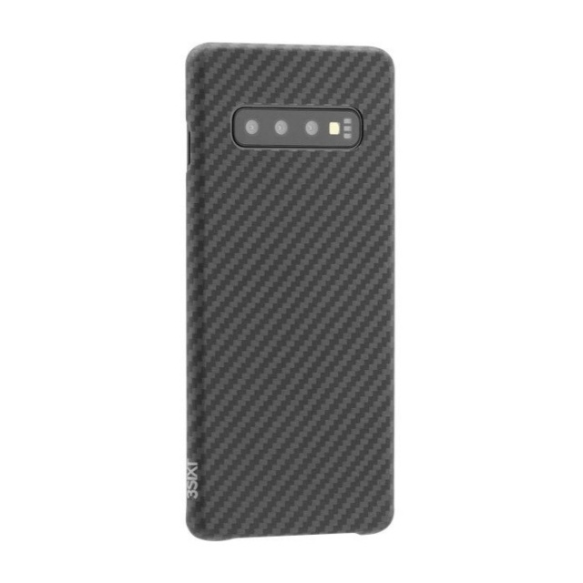 3SIXT Black Aramid Case - lämplig för Samsung Galaxy S10 i gruppen SMARTPHONE & SURFPLATTOR / Mobilskydd / Samsung hos TP E-commerce Nordic AB (C62000)