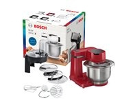 Bosch MUM Series 2 MUMS2ER01 Köksmaskin 3,8 liter Röd i gruppen HEM, HUSHÅLL & TRÄDGÅRD / Hushållsmaskiner / Matberedare & Köksassistenter / Matberedare hos TP E-commerce Nordic AB (C62043)