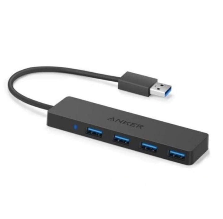 Anker USB Hub 4x USB-A 2.0 i gruppen DATORER & KRINGUTRUSTNING / Datortillbehör / USB-hubbar hos TP E-commerce Nordic AB (C62075)