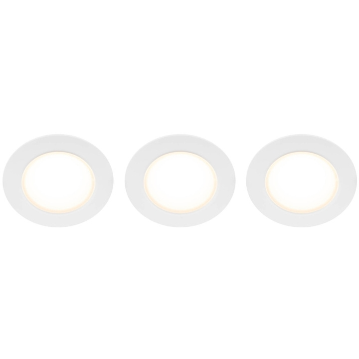 Llitt Doris 230V Dimbar downlight spotlight 3000K 400lm IP65 3-pack Vit i gruppen HEMELEKTRONIK / Belysning / Taklampor hos TP E-commerce Nordic AB (C62137)