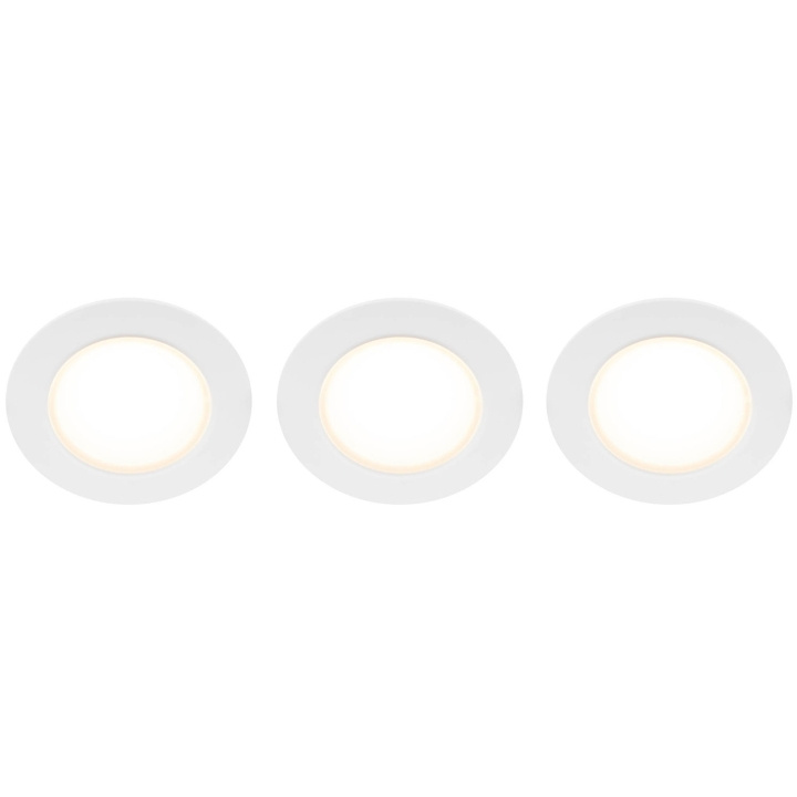 Llitt Doris 230V Dimbar downlight spotlight 3000K 400lm IP65 3-pack Vit i gruppen HEMELEKTRONIK / Belysning / Taklampor hos TP E-commerce Nordic AB (C62137)