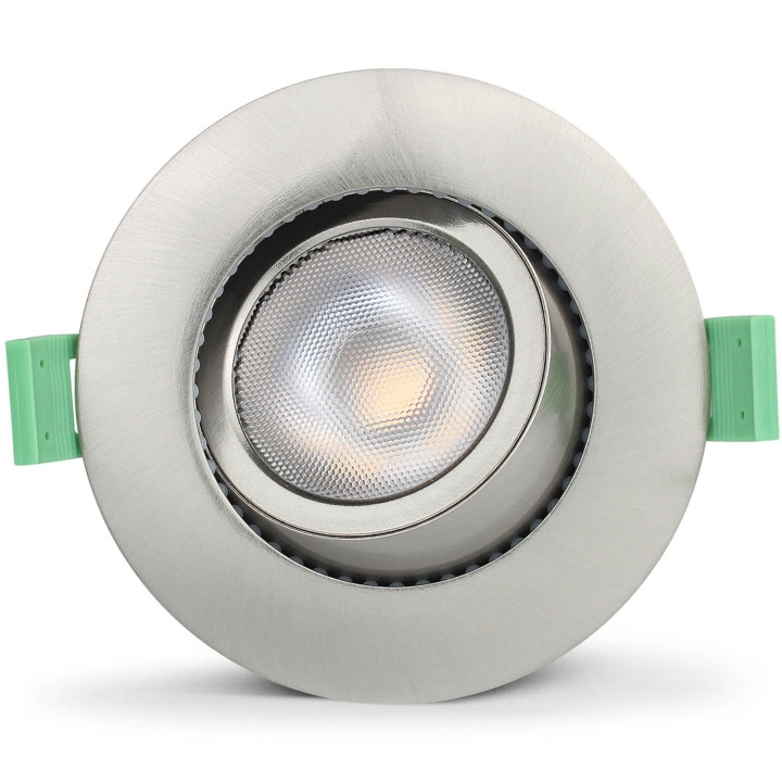 Llitt Ellen Infälld downlight Dim-to-Warm 520lm IP65 1-pack Borstad stål i gruppen HEMELEKTRONIK / Belysning / Taklampor hos TP E-commerce Nordic AB (C62140)