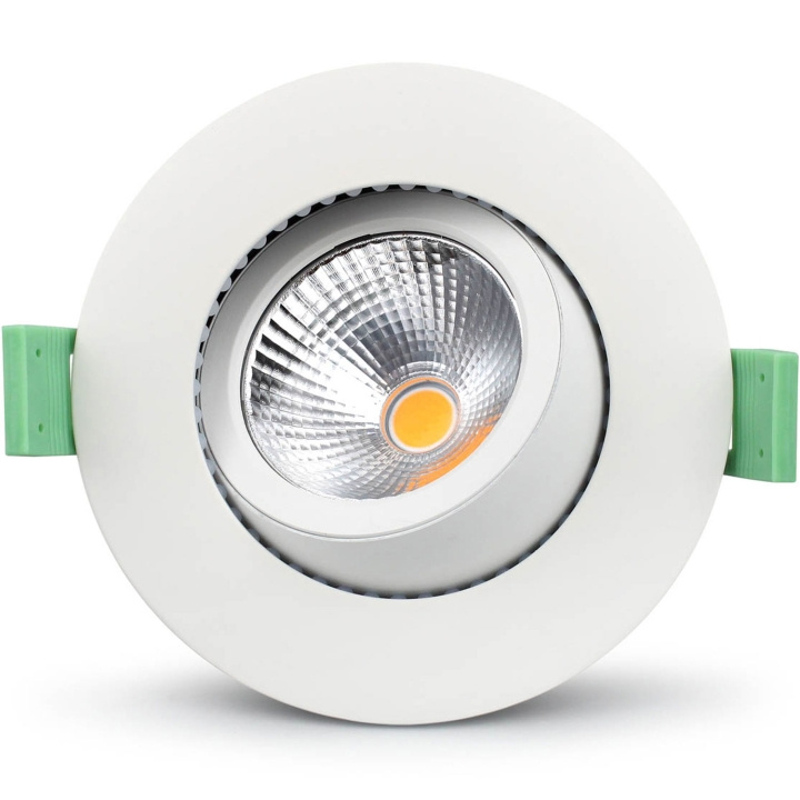 Llitt Lisa Dimbar Infälld downlight 3000K 600lm IP65 1-pack Vit i gruppen HEMELEKTRONIK / Belysning / Taklampor hos TP E-commerce Nordic AB (C62142)