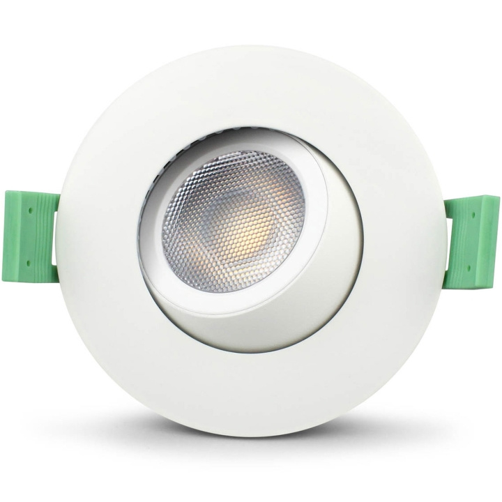 Llitt Sanna Dimbar Infälld downlight 3000K/4000K 520lm IP65 1-pack Vit i gruppen HEMELEKTRONIK / Belysning / Taklampor hos TP E-commerce Nordic AB (C62146)