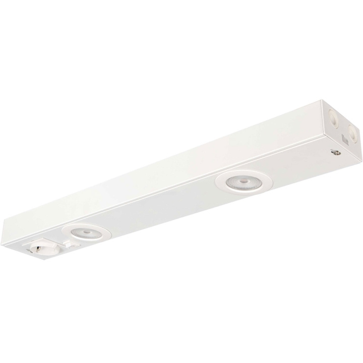 Llitt Emma 580 Köksbänksbelysning 2xspot + uttag 3000K 650lm 580cm i gruppen HEMELEKTRONIK / Belysning / Övrig belysning hos TP E-commerce Nordic AB (C62177)