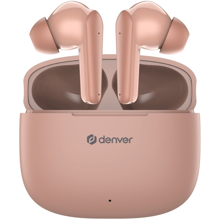 Denver TWE-48DR True wireless Bluetooth hörlur med laddetui i gruppen HEMELEKTRONIK / Ljud & Bild / Hörlurar & Tillbehör / Hörlurar hos TP E-commerce Nordic AB (C62198)