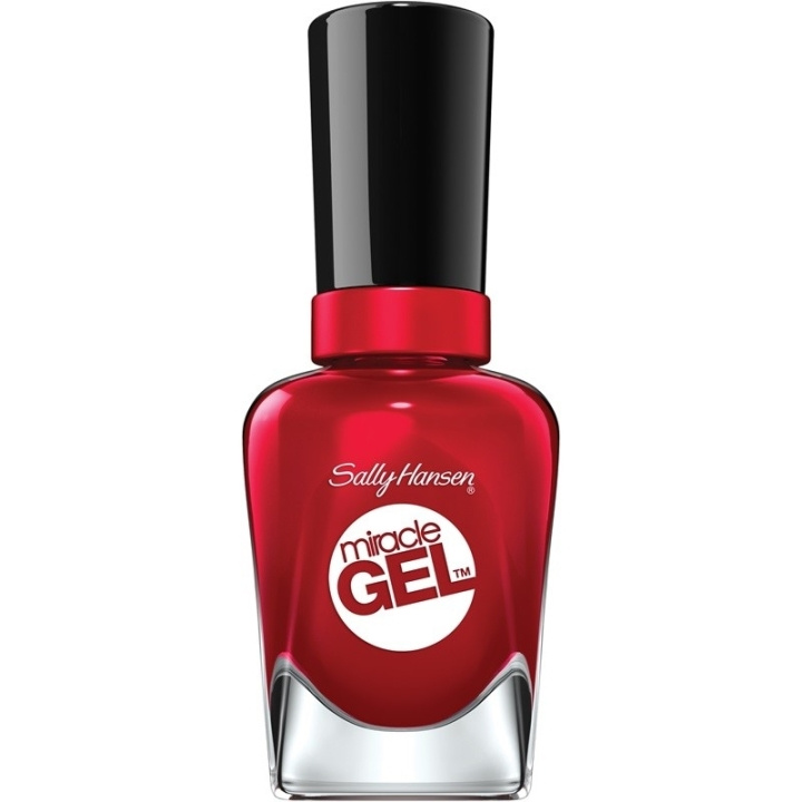 Sally Hansen Miracle Gel #680 Rhapsody Red i gruppen SKÖNHET & HÄLSA / Manikyr/Pedikyr / Nagellack hos TP E-commerce Nordic AB (C62246)