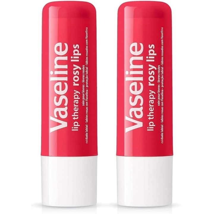 Vaseline Lip Care Rosy Lips 2 x 4.8g i gruppen SKÖNHET & HÄLSA / Makeup / Läppar / Läppbalsam hos TP E-commerce Nordic AB (C62260)
