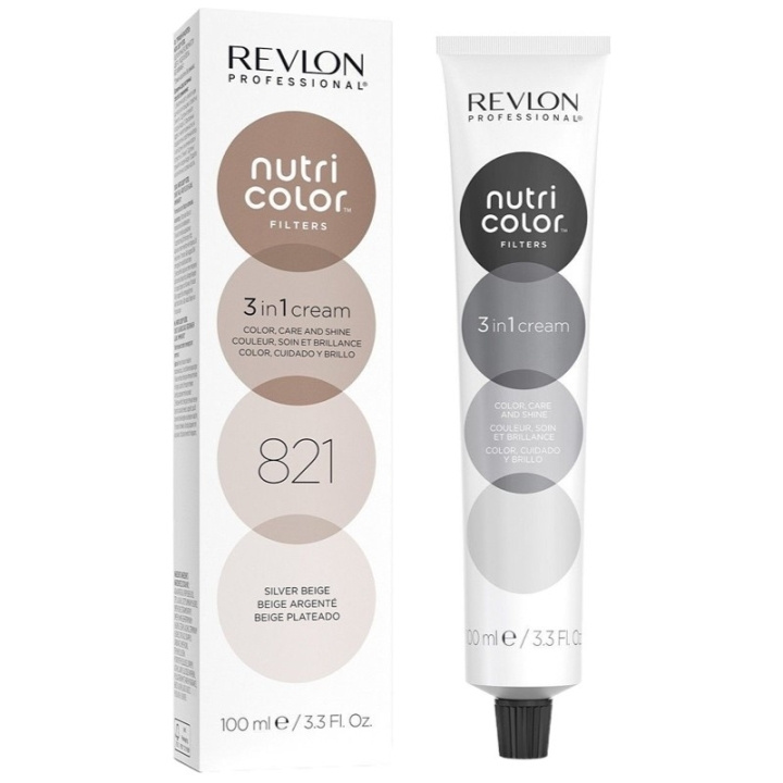 Revlon Nutri Color 821 Silver Beige 100ml i gruppen SKÖNHET & HÄLSA / Hår & Styling / Hårvårdsprodukter / Balsam hos TP E-commerce Nordic AB (C62299)