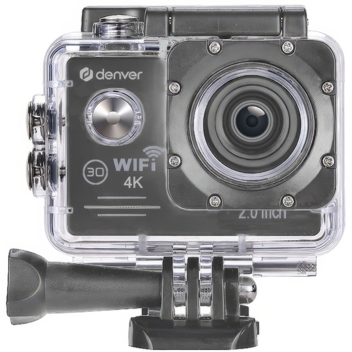 Denver Action-kamera 4K Wi-Fi 8Mpixel 140° vid-vinkel ACK-8064 i gruppen SPORT, FRITID & HOBBY / Actionkameror & Tillbehör / Actionkameror hos TP E-commerce Nordic AB (C62405)