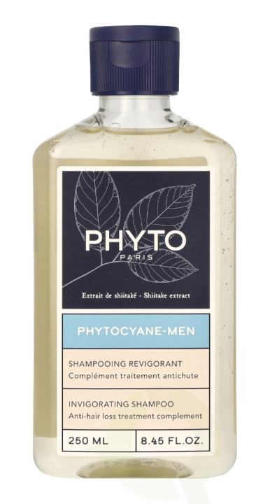Phyto Phytocyane Men Revitalising Shampoo 250 ml i gruppen SKÖNHET & HÄLSA / Hår & Styling / Hårvårdsprodukter / Schampo hos TP E-commerce Nordic AB (C62442)