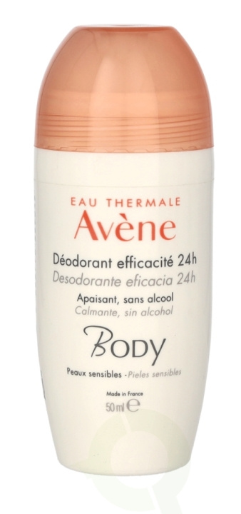 Avene Body 24H Deo Roll-On 50 ml i gruppen SKÖNHET & HÄLSA / Doft & Parfym / Deodorant / Deo för henne hos TP E-commerce Nordic AB (C62452)