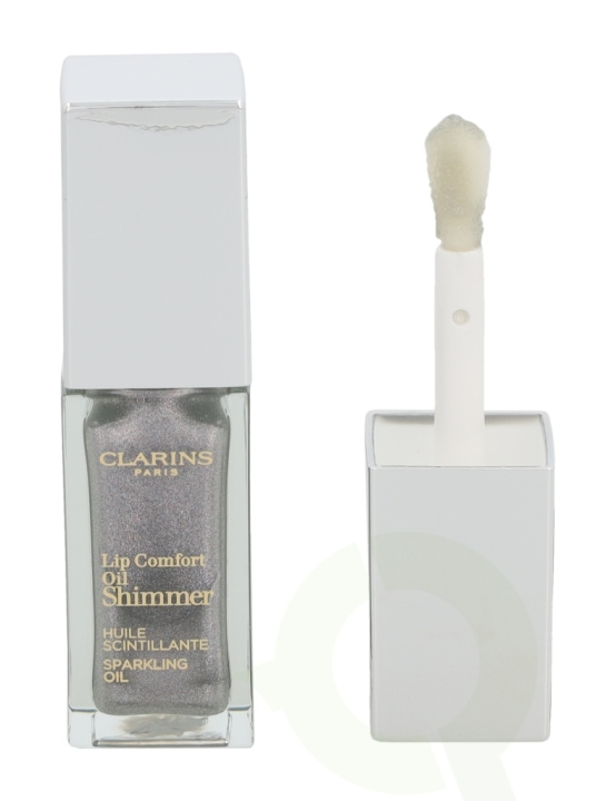 Clarins Lip Comfort Oil Shimmer 7 ml #01 Sequin Flares i gruppen SKÖNHET & HÄLSA / Makeup / Läppar / Läppstift hos TP E-commerce Nordic AB (C62480)