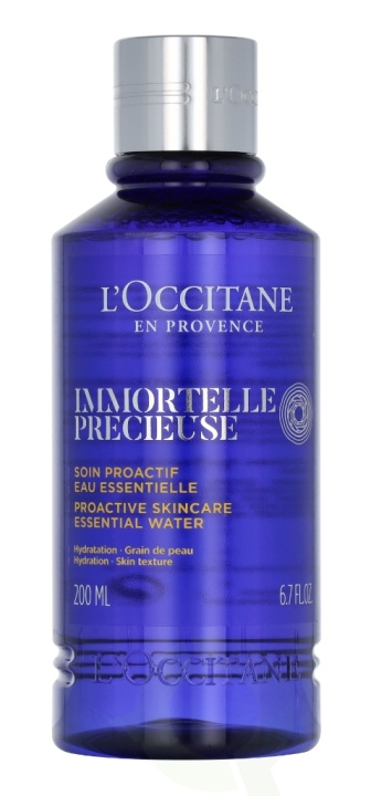 L\'Occitane Immortelle Precious Essential Water 200 ml i gruppen SKÖNHET & HÄLSA / Hudvård / Ansiktsvård / Ansiktsvatten & Facemist hos TP E-commerce Nordic AB (C62482)