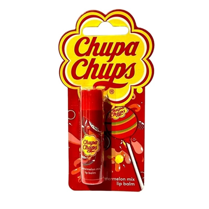 Chupa Chups Lip Balm Juicy Watermelon i gruppen SKÖNHET & HÄLSA / Makeup / Läppar / Läppbalsam hos TP E-commerce Nordic AB (C62483)