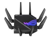 ASUS ROG Rapture GT-AXE16000 Trådlös router Desktop i gruppen DATORER & KRINGUTRUSTNING / Nätverk / Routrar hos TP E-commerce Nordic AB (C62501)