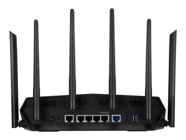 ASUS TUF Gaming AX6000 trådlös router Desktop i gruppen DATORER & KRINGUTRUSTNING / Nätverk / Routrar hos TP E-commerce Nordic AB (C62541)