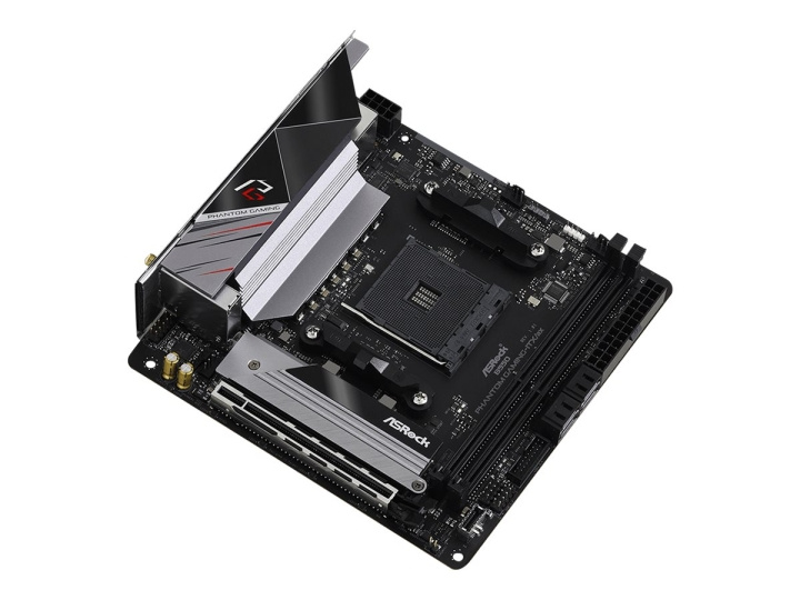 ASRock B550 Phantom Gaming-ITX/ax Mini ITX AM4 AMD B550 i gruppen DATORER & KRINGUTRUSTNING / Datorkomponenter / Moderkort hos TP E-commerce Nordic AB (C62628)