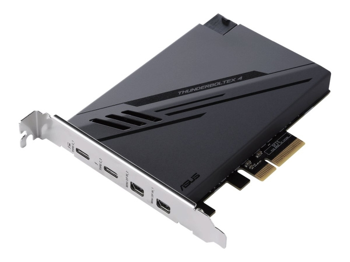 ASUS ThunderboltEX 4 Thunderbolt-adapter PCI Express 3.0 x4 40Gbps i gruppen DATORER & KRINGUTRUSTNING / Nätverk / Nätverkskort / PCI Express hos TP E-commerce Nordic AB (C62683)