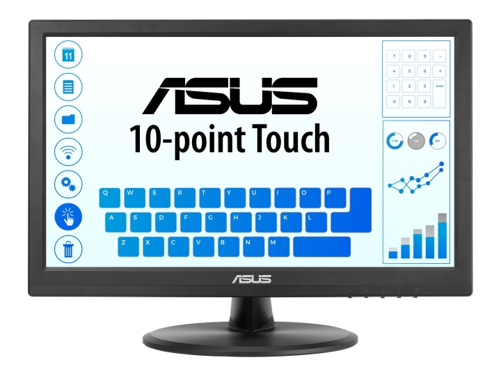 ASUS VT168HR 15.6 1366 x 768 VGA (HD-15) HDMI 60Hz i gruppen DATORER & KRINGUTRUSTNING / Datorskärmar & Tillbehör / Datorskärmar hos TP E-commerce Nordic AB (C62684)