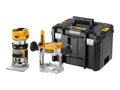 DeWALT DCW604NT-XJ överfräs med fast bas och batteri i gruppen HEM, HUSHÅLL & TRÄDGÅRD / Verktyg / Övriga Elverktyg hos TP E-commerce Nordic AB (C62722)