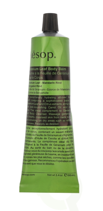 AESOP Geranium Leaf Body Balm 100 ml i gruppen SKÖNHET & HÄLSA / Hudvård / Kroppsvård / Body lotion hos TP E-commerce Nordic AB (C62857)