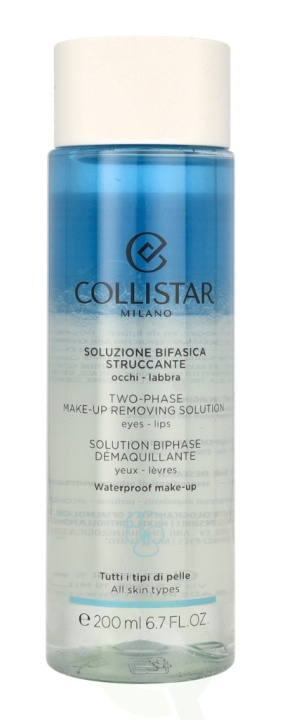 Collistar Two-Phase Make-Up Removing Solution 200 ml i gruppen SKÖNHET & HÄLSA / Makeup / Sminkborttagning hos TP E-commerce Nordic AB (C62893)