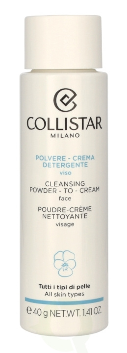 Collistar Cleansing Powder To-Cream 40 g i gruppen SKÖNHET & HÄLSA / Hudvård / Ansiktsvård / Rengöring hos TP E-commerce Nordic AB (C62895)