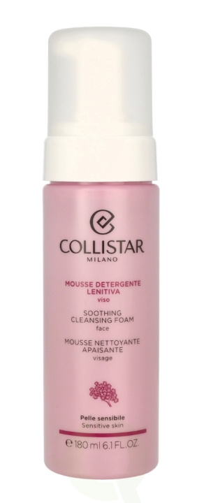 Collistar Soothing Cleansing Foam 180 ml i gruppen SKÖNHET & HÄLSA / Hudvård / Ansiktsvård / Rengöring hos TP E-commerce Nordic AB (C62897)