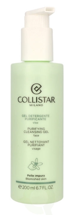 Collistar Purifying Cleansing Gel 200 ml i gruppen SKÖNHET & HÄLSA / Hudvård / Ansiktsvård / Rengöring hos TP E-commerce Nordic AB (C62899)