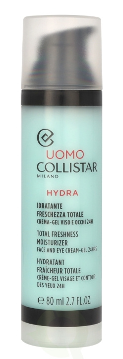 Collistar Uomo Hydra Total Freshness Moisturizer 80 ml i gruppen SKÖNHET & HÄLSA / Hudvård / Ansiktsvård / Ansiktskräm hos TP E-commerce Nordic AB (C62907)