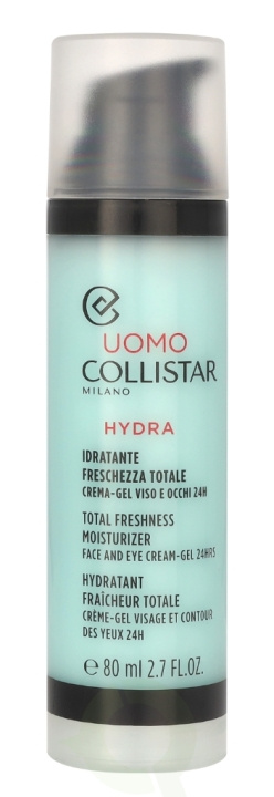 Collistar Uomo Hydra Total Freshness Moisturizer 80 ml i gruppen SKÖNHET & HÄLSA / Hudvård / Ansiktsvård / Dagkräm hos TP E-commerce Nordic AB (C62907)
