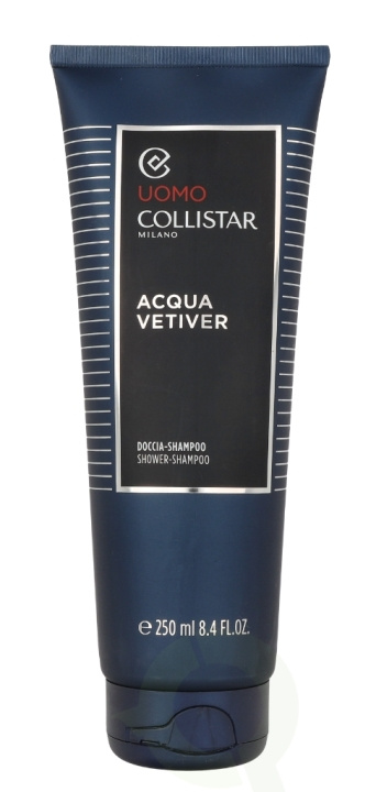 Collistar Uomo Acqua Vetiver Shower-Shampoo 250 ml i gruppen SKÖNHET & HÄLSA / Hår & Styling / Hårvårdsprodukter / Schampo hos TP E-commerce Nordic AB (C62912)