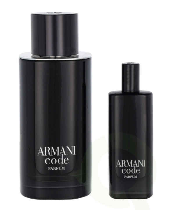 Armani Code Le Parfum Giftset 140 ml Edp Spray 125ml/Edp 15ml i gruppen SKÖNHET & HÄLSA / Doft & Parfym / Parfym / Parfym för honom hos TP E-commerce Nordic AB (C62958)