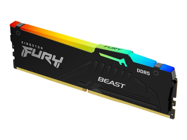 Kingston FURY Beast DDR5 16GB 5600MHz CL36 On-die ECC i gruppen DATORER & KRINGUTRUSTNING / Datorkomponenter / RAM-minnen / DDR5 hos TP E-commerce Nordic AB (C63047)