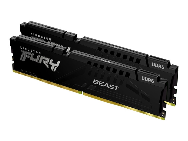 Kingston FURY Beast DDR5 32GB kit 6000MHz CL36 On-die ECC i gruppen DATORER & KRINGUTRUSTNING / Datorkomponenter / RAM-minnen / DDR5 hos TP E-commerce Nordic AB (C63050)