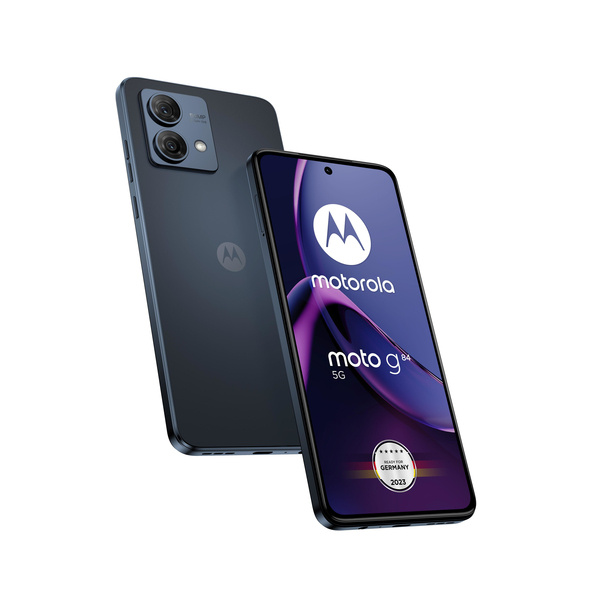 Motorola Moto - Smartphone - dual-SIM / Internminne 256 GB - frontkamera - midnattsblå i gruppen SMARTPHONE & SURFPLATTOR / Mobiltelefoner & smartphones hos TP E-commerce Nordic AB (C63075)