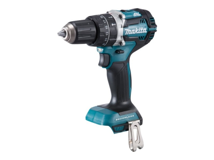 Makita DHP484Z Slagborrmaskin/skruvdragare Inget batteri 18V i gruppen HEM, HUSHÅLL & TRÄDGÅRD / Verktyg / Borrmaskiner hos TP E-commerce Nordic AB (C63114)