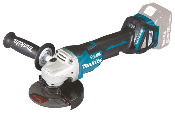 Makita DGA517Z Sladdlös vinkelslip 18V Inget batteri i gruppen HEM, HUSHÅLL & TRÄDGÅRD / Verktyg / Övriga Elverktyg hos TP E-commerce Nordic AB (C63119)