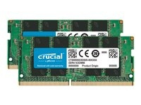 Crucial DDR4 16GB kit 3200MHz CL22 Non-ECC SO-DIMM 260-PIN i gruppen DATORER & KRINGUTRUSTNING / Datorkomponenter / RAM-minnen / DDR4 SoDimm hos TP E-commerce Nordic AB (C63148)