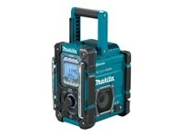 Makita DMR301 Radio för arbetsplatser Svart Blå i gruppen HEMELEKTRONIK / Ljud & Bild / Hemmabio, HiFi & Bärbart / Radio & Väckarklockor / Radio hos TP E-commerce Nordic AB (C63150)