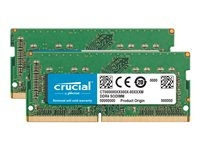 Crucial DDR4 64GB kit 2666MHz CL19 Non-ECC SO-DIMM 260-PIN i gruppen DATORER & KRINGUTRUSTNING / Datorkomponenter / RAM-minnen / DDR4 SoDimm hos TP E-commerce Nordic AB (C63152)