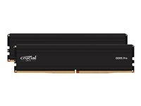 Crucial DDR5 SDRAM 64GB kit 5600MHz CL46 On-die ECC DIMM 288-PIN i gruppen DATORER & KRINGUTRUSTNING / Datorkomponenter / RAM-minnen / DDR5 hos TP E-commerce Nordic AB (C63182)