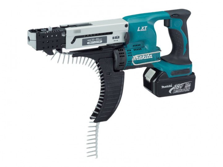 Makita DFR550Z Skruvdragare med automatisk matning Inget batteri i gruppen HEM, HUSHÅLL & TRÄDGÅRD / Verktyg / Skruvdragare hos TP E-commerce Nordic AB (C63237)