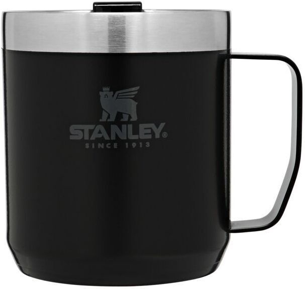 Stanley The Legendary Camp-mugg, svart, 350 ml i gruppen SPORT, FRITID & HOBBY / Friluftsliv / Termosar & Vattenflaskor hos TP E-commerce Nordic AB (C63366)
