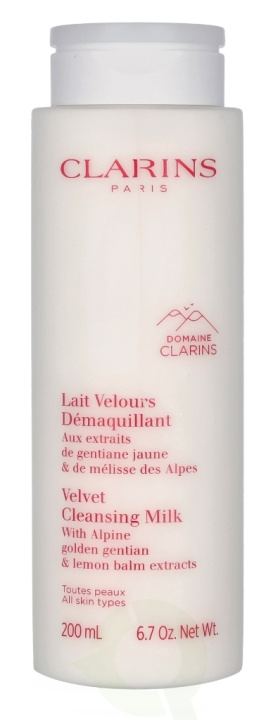 Clarins Velvet Cleansing Milk 200 ml i gruppen SKÖNHET & HÄLSA / Hudvård / Ansiktsvård / Rengöring hos TP E-commerce Nordic AB (C63445)