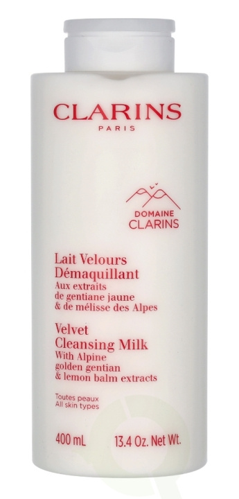 Clarins Velvet Cleansing Milk 400 ml i gruppen SKÖNHET & HÄLSA / Hudvård / Ansiktsvård / Rengöring hos TP E-commerce Nordic AB (C63446)