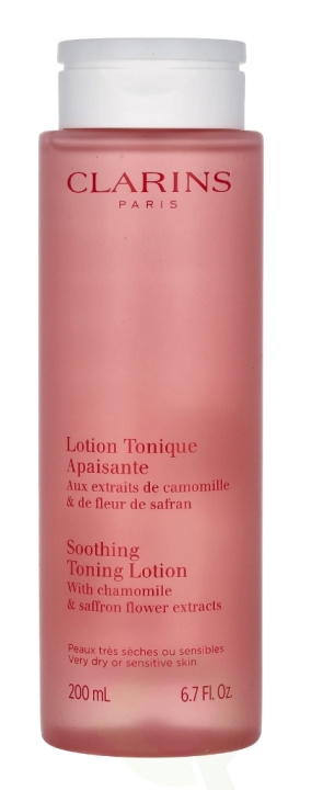 Clarins Soothing Toning Lotion 200 ml i gruppen SKÖNHET & HÄLSA / Hudvård / Ansiktsvård / Rengöring hos TP E-commerce Nordic AB (C63447)